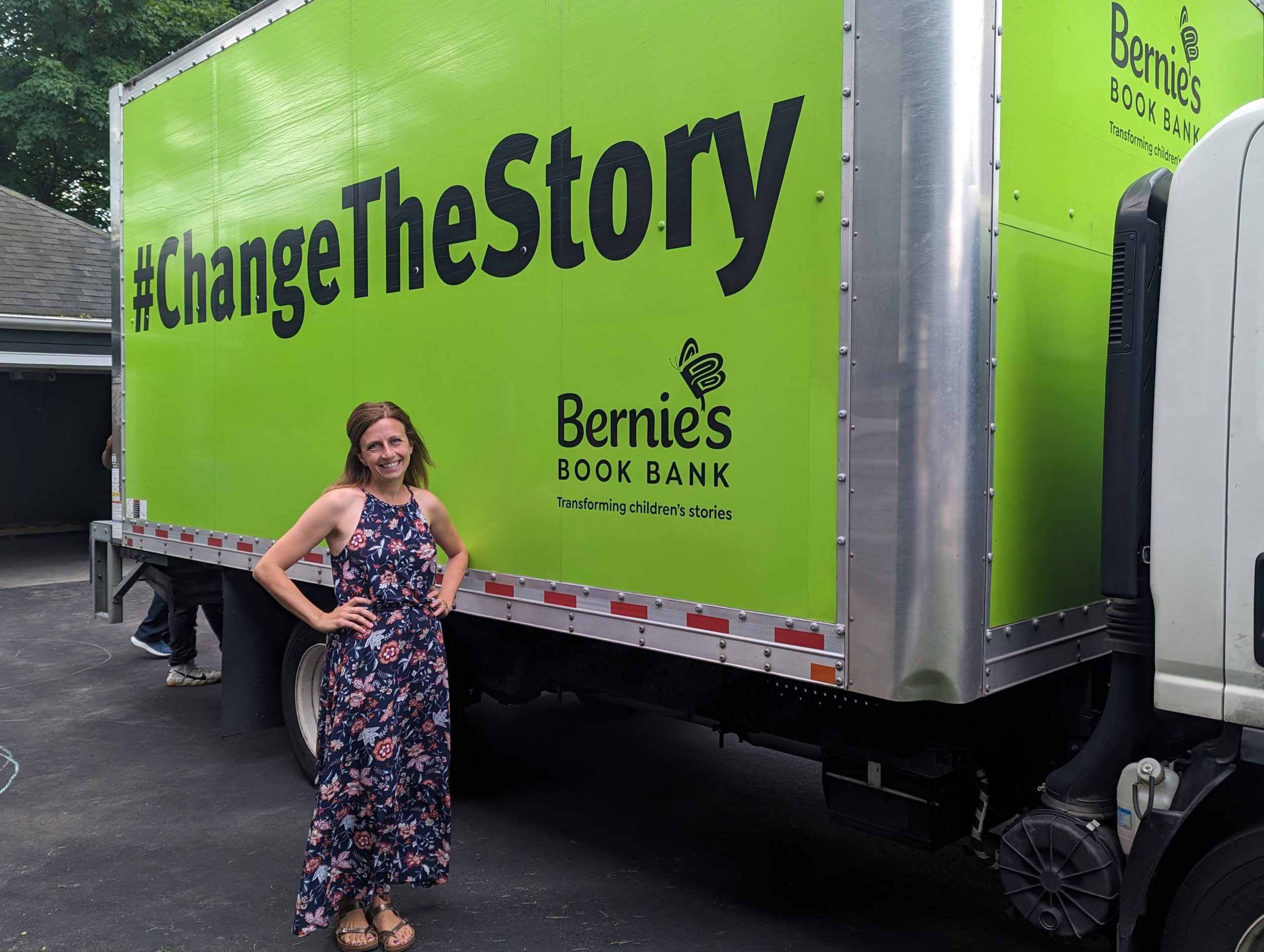 Barrington Mom Helps Bernie’s Book Bank Reach Milestone