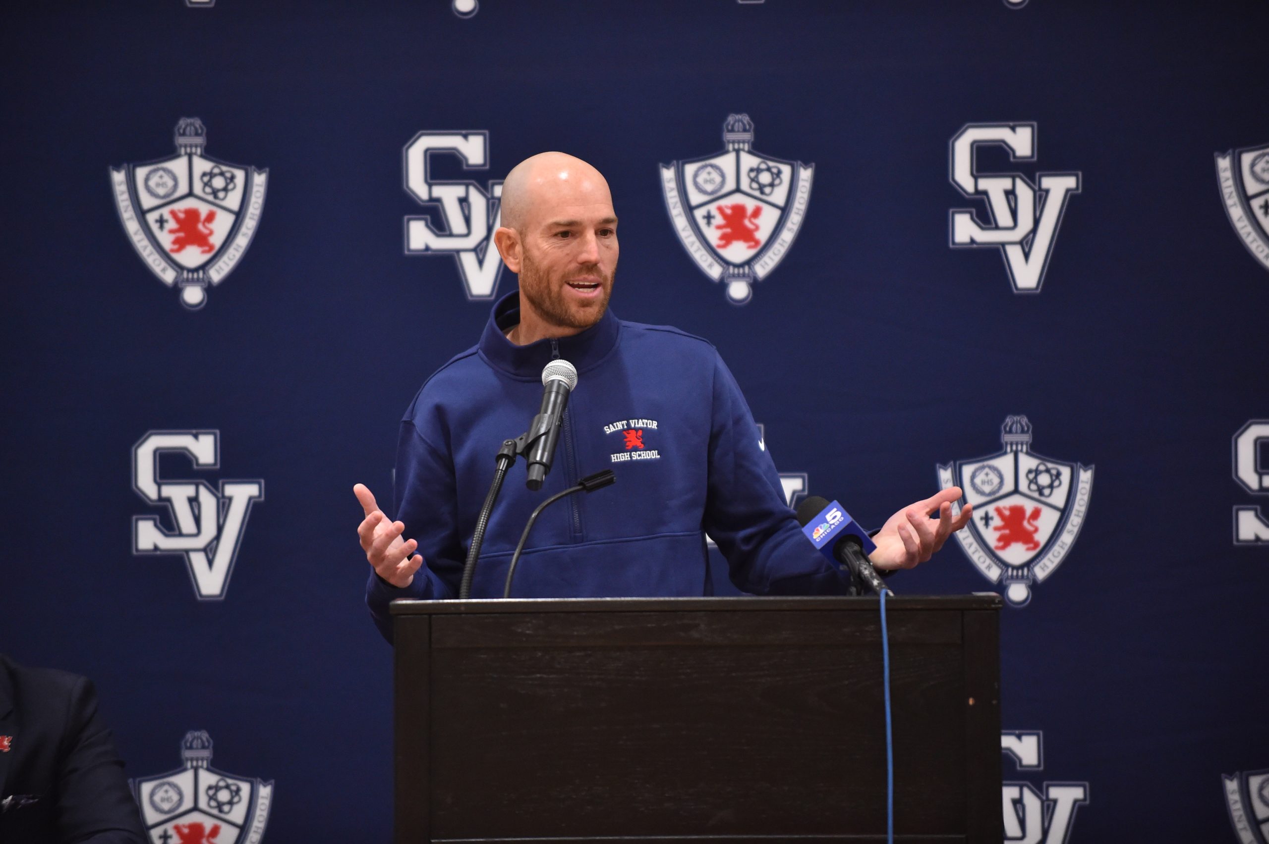 Press Conference with Saint Viator Coach Robbie Gould Highlights Bears’ Connection