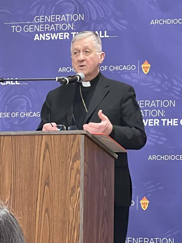 Cardinal Blase Cupich Launches Major Campaign in Arlington Heights